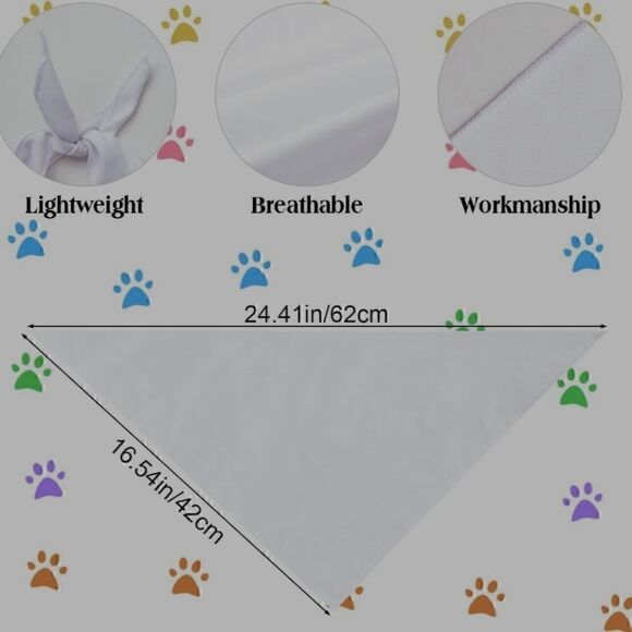 LOVE Dog Bandana Fits Most Dogs Unique Dog Mom Gift Dog Lover Pet NWT - Picture 4 of 4